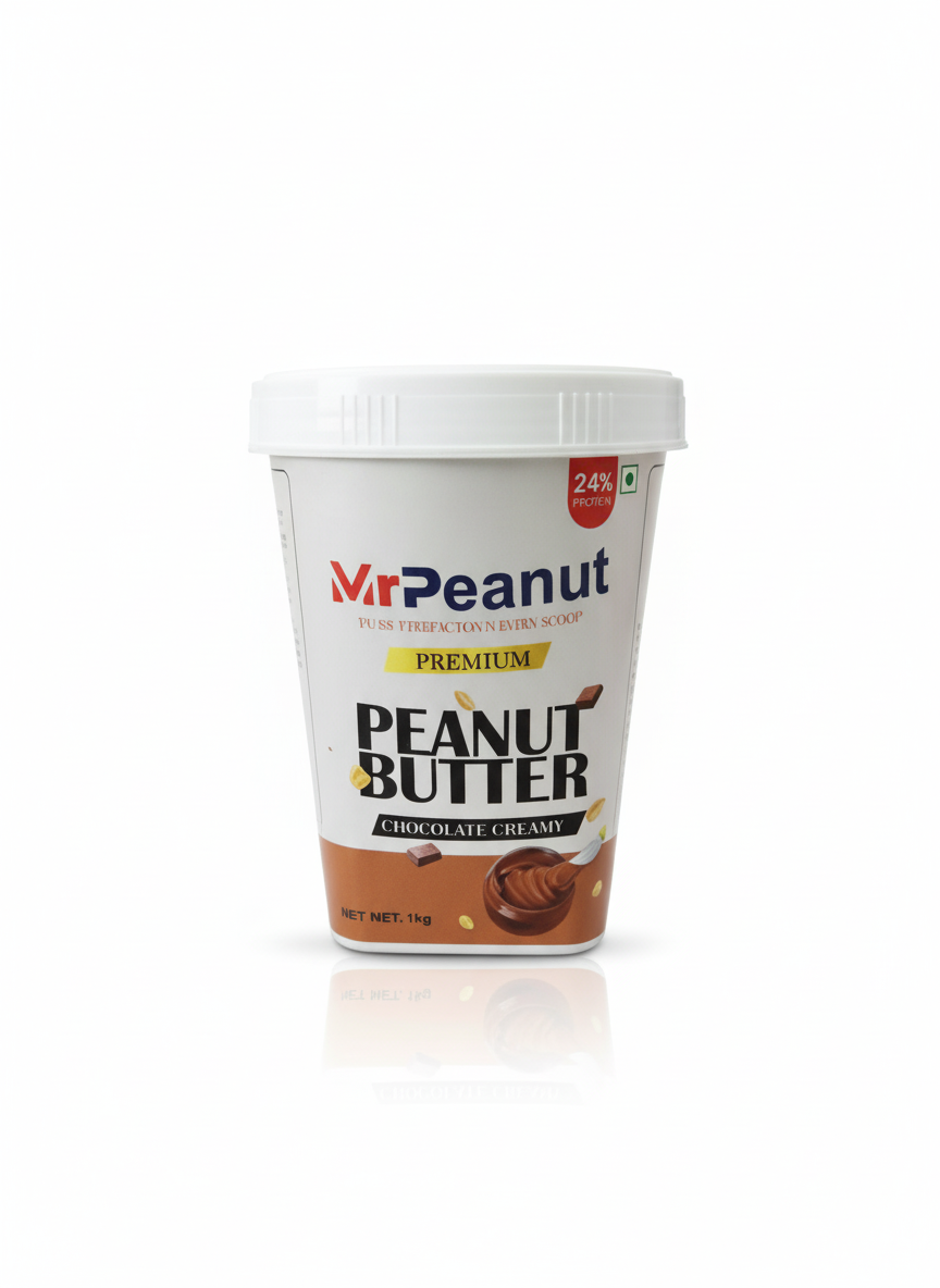 High-Protein Chocolate Creamy Peanut Butter - 1kg