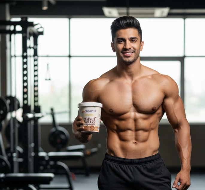 High-Protein Chocolate Creamy Peanut Butter - 1kg Hover